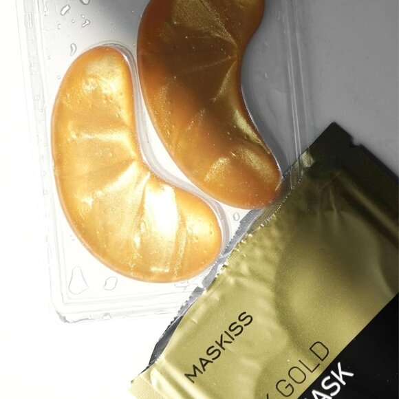 24k Gold Under Eye Patches (6 Pairs) eye mask, Collagen Skin Care, Eye Puffiness - Picture 6 of 9
